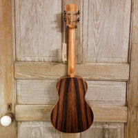 Ohana Tenor TK-50ME Solid Cedar Top Laminate Macassar Ebony Slotted Headstock Ukulele h918