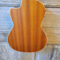 Ohana Tenor TK-20CE Blem Solid Mahogany Top / Laminate Back and Sides A/E Cutaway Ukulele h919