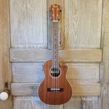 Ohana Tenor TK-20CE Blem Solid Mahogany Top / Laminate Back and Sides A/E Cutaway Ukulele h920