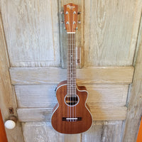 Ohana Tenor TK-20CE Blem Solid Mahogany Top / Laminate Back and Sides A/E Cutaway Ukulele h920