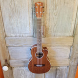 Ohana Tenor TK-20CE Blem Solid Mahogany Top / Laminate Back and Sides A/E Cutaway Ukulele h920