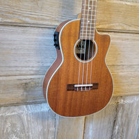 Ohana Tenor TK-20CE Blem Solid Mahogany Top / Laminate Back and Sides A/E Cutaway Ukulele h920