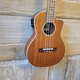 Ohana Tenor TK-20CE Blem Solid Mahogany Top / Laminate Back and Sides A/E Cutaway Ukulele h920