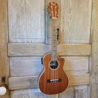 Ohana Tenor TK-20CE Blem Solid Mahogany Top / Laminate Back and Sides A/E Cutaway Ukulele h920