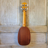 Ohana Soprano Pineapple Starter Pack PK-10 Lam Mahogany Ukulele Bag, Tuner, Strap, Button h925