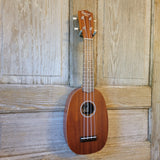 Ohana Soprano Pineapple Starter Pack PK-10 Lam Mahogany Ukulele Bag, Tuner, Strap, Button h929