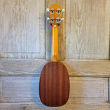 Ohana Soprano Pineapple Starter Pack PK-10 Lam Mahogany Ukulele Bag, Tuner, Strap, Button h930