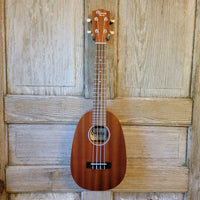Ohana Soprano Pineapple Starter Pack PK-10 Lam Mahogany Ukulele Bag, Tuner, Strap, Button h931