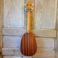 Ohana Concert Pineapple PKC-10 Pack Laminate Mahogany Ukulele, Bag, Tuner, Strap, Button h932