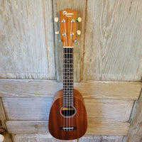 Ohana Concert Pineapple PKC-10 Pack Laminate Mahogany Ukulele, Bag, Tuner, Strap, Button h933