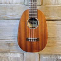 Ohana Concert Pineapple PKC-10 Pack Laminate Mahogany Ukulele, Bag, Tuner, Strap, Button h933