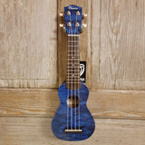 Ohana Sopranissimo O'Nina Blue SK-08BL Laminate Willow Teenie Tiny Ukulele h946