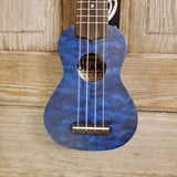 Ohana Sopranissimo O'Nina Blue SK-08BL Laminate Willow Teenie Tiny Ukulele h946