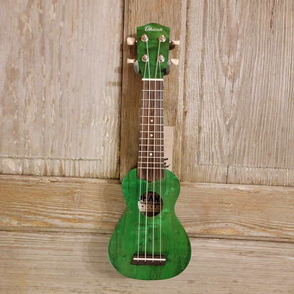 Ohana Sopranissimo O'Nina Green SK-08GN Laminate Willow Teenie Tiny Ukulele h948