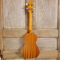 Ohana Concert CK-10 Starter Pack Laminate Mahogany Ukulele, Bag, Tuner, Strap, Button h949