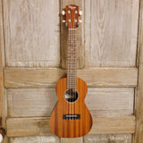 Ohana Concert CK-10 Starter Pack Laminate Mahogany Ukulele, Bag, Tuner, Strap, Button h950