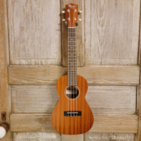 Ohana Concert CK-10 Starter Pack Laminate Mahogany Ukulele, Bag, Tuner, Strap, Button h951