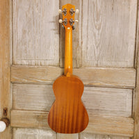Ohana Concert CK-10 Starter Pack Laminate Mahogany Ukulele, Bag, Tuner, Strap, Button h951