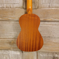 Ohana Concert CK-10 Starter Pack Laminate Mahogany Ukulele, Bag, Tuner, Strap, Button h951
