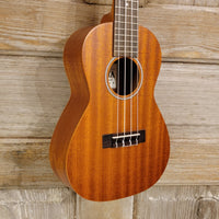 Ohana Concert CK-10 Starter Pack Laminate Mahogany Ukulele, Bag, Tuner, Strap, Button h951