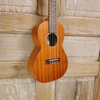 Ohana Concert CK-10 Starter Pack Laminate Mahogany Ukulele, Bag, Tuner, Strap, Button h953