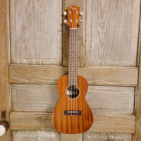 Ohana Concert CK-10 Starter Pack Laminate Mahogany Ukulele, Bag, Tuner, Strap, Button h955