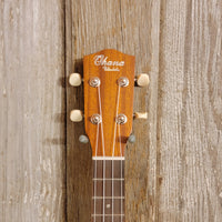 Ohana Concert CK-10 Starter Pack Laminate Mahogany Ukulele, Bag, Tuner, Strap, Button h955