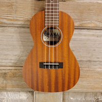 Ohana Concert CK-10 Starter Pack Laminate Mahogany Ukulele, Bag, Tuner, Strap, Button h956