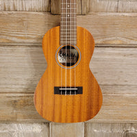 Ohana Concert CK-10 Starter Pack Laminate Mahogany Ukulele, Bag, Tuner, Strap, Button h957