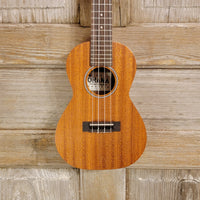 Ohana Concert CK-10 Starter Pack Laminate Mahogany Ukulele, Bag, Tuner, Strap, Button h958