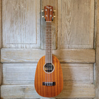 Ohana Concert Pineapple PKC-10 Pack Laminate Mahogany Ukulele, Bag, Tuner, Strap, Button h959