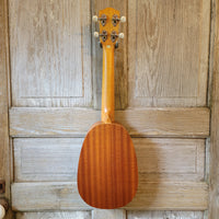 Ohana Concert Pineapple PKC-10 Pack Laminate Mahogany Ukulele, Bag, Tuner, Strap, Button h959