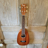 Ohana Concert Pineapple PKC-10 Pack Laminate Mahogany Ukulele, Bag, Tuner, Strap, Button h960