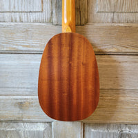Ohana Concert Pineapple PKC-10 Pack Laminate Mahogany Ukulele, Bag, Tuner, Strap, Button h960
