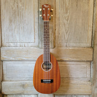 Ohana Concert Pineapple PKC-10 Pack Laminate Mahogany Ukulele, Bag, Tuner, Strap, Button h961