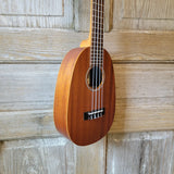 Ohana Concert Pineapple PKC-10 Pack Laminate Mahogany Ukulele, Bag, Tuner, Strap, Button h961