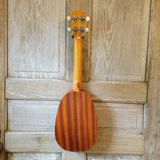 Ohana Concert Pineapple PKC-10 Pack Laminate Mahogany Ukulele, Bag, Tuner, Strap, Button h961