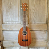 Ohana Concert Pineapple PKC-10 Pack Laminate Mahogany Ukulele, Bag, Tuner, Strap, Button h962