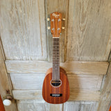Ohana Concert Pineapple PKC-10 Pack Laminate Mahogany Ukulele, Bag, Tuner, Strap, Button h962