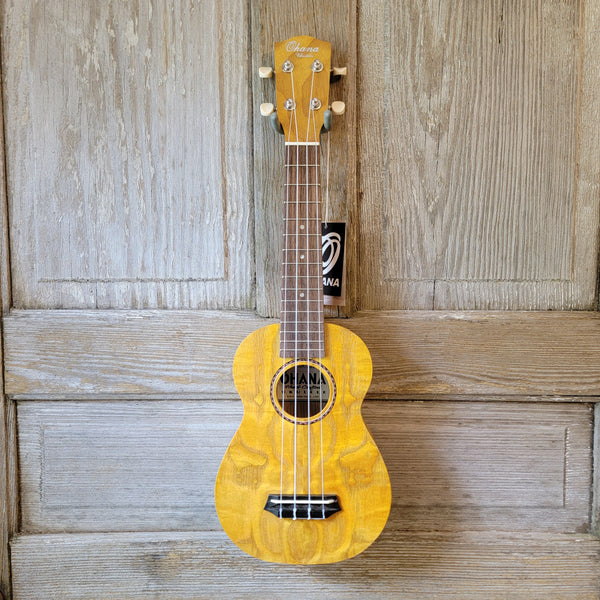 Ohana Soprano SK-15W Laminate Willow Matte Ukulele h971