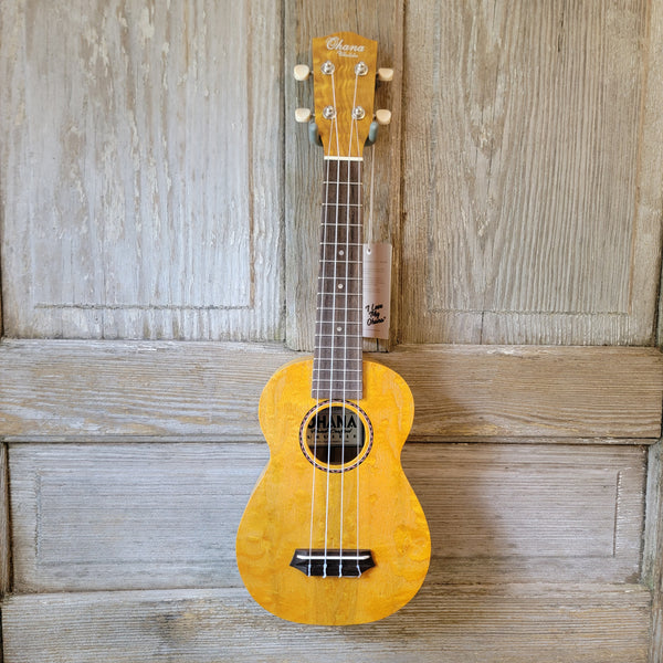 Ohana Soprano SK-15W Laminate Willow Matte Ukulele h972