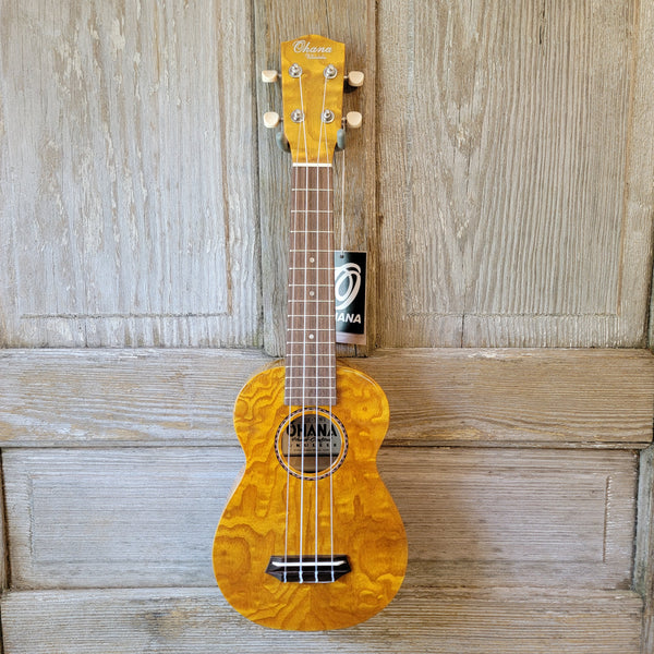 Ohana Soprano SK-15WG Laminate Willow Gloss Ukulele h973