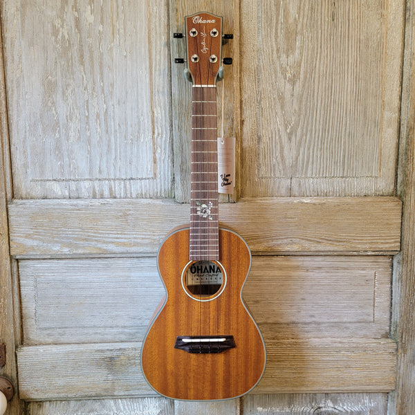 Ohana Concert CK-14E-CL Cynthia Lin Model Laminate Mahogany A/E Pickup Ukulele w/ Bag h975