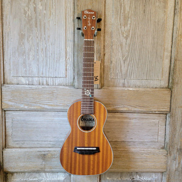 Ohana Concert CK-14E-CL Cynthia Lin Model Laminate Mahogany A/E Pickup Ukulele w/ Bag h976