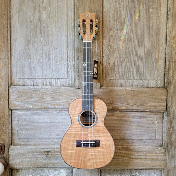 Ohana Concert CK-180M Laminate Figured Okoumé Slotted Headstock Ukulele h978