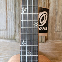 Ohana Concert CK-180M Laminate Figured Okoumé Slotted Headstock Ukulele h978