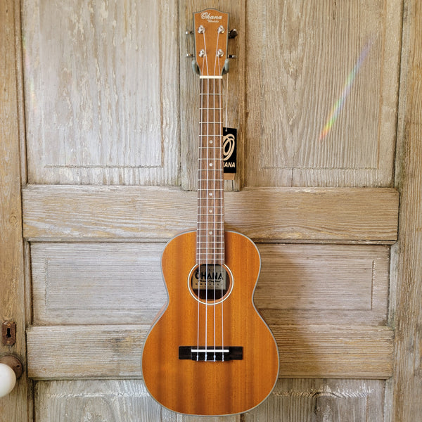 Ohana Tenor TK-14 Blem Laminate Mahogany with Binding Ukulele h983