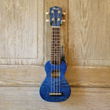 Ohana Sopranissimo O'Nina Blue SK-08BL Laminate Willow Teenie Tiny Ukulele h991