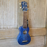 Ohana Sopranissimo O'Nina Blue SK-08BL Laminate Willow Teenie Tiny Ukulele h991