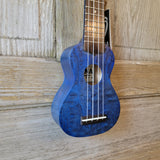 Ohana Sopranissimo O'Nina Blue SK-08BL Laminate Willow Teenie Tiny Ukulele h991